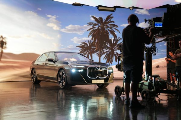 BMW campaign on-set photography, image 6