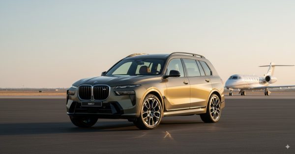 AI-generated car image used for comparison